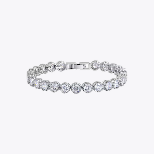 Cubic Zirconia Sparkle Bracelet – Elegant Women's Jewelry